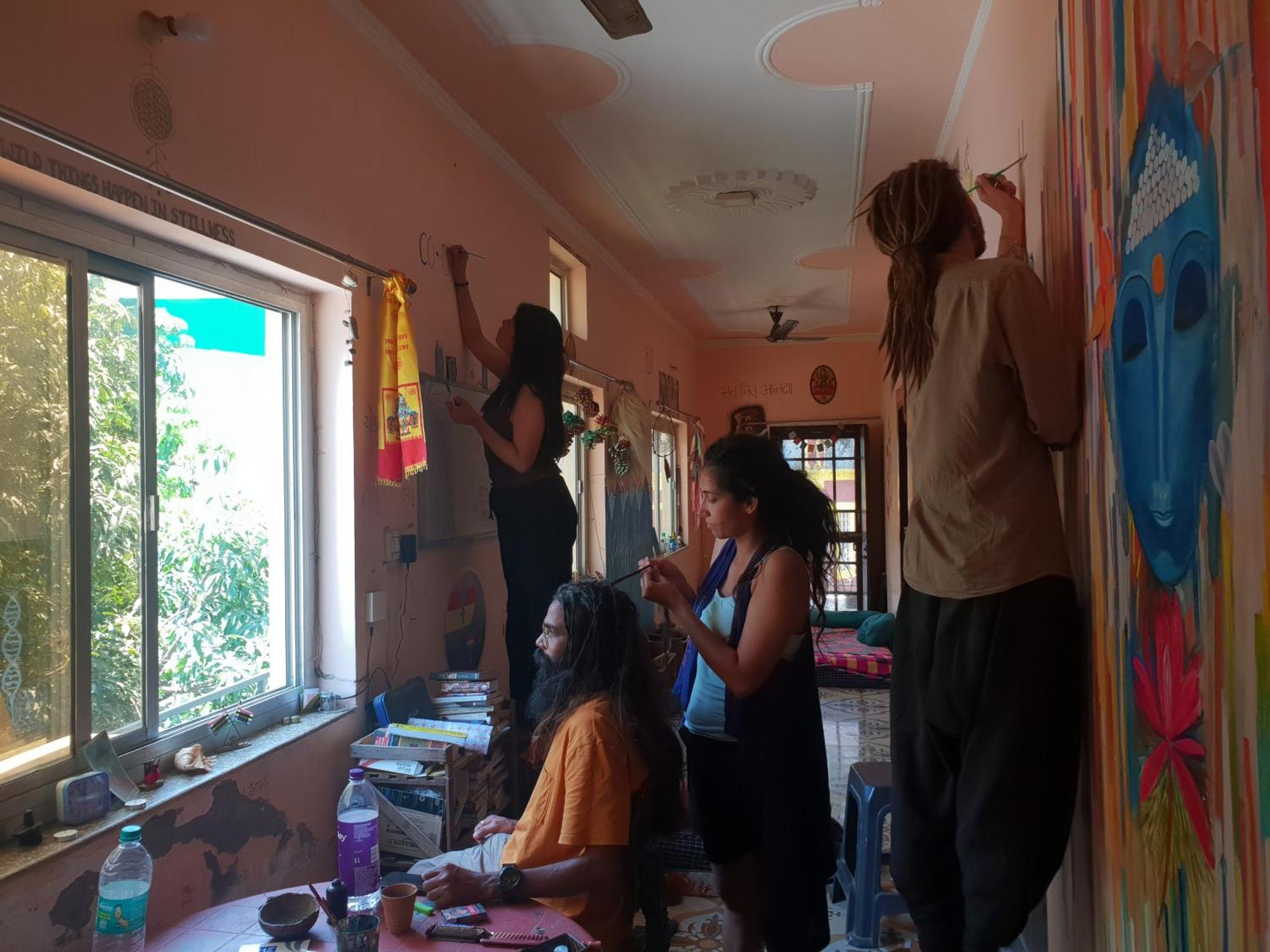 Tebaar Backpackers Vandrarhem Rishīkesh Exteriör bild